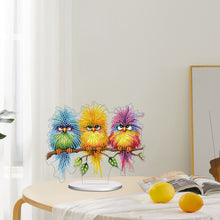 Load image into Gallery viewer, Special Shaped Bird On Branch 5D DIY Diamond Art Tabletop Decorations for Adults
