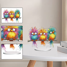 Load image into Gallery viewer, Special Shaped Bird On Branch 5D DIY Diamond Art Tabletop Decorations for Adults
