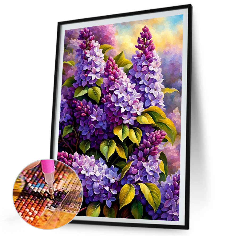 AB Diamond Painting - Full Square - Violet (40*60CM)