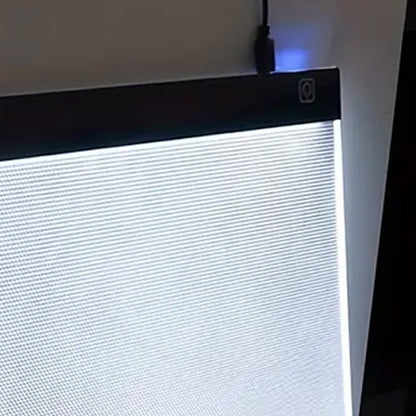 LED Light Box Tracing Light Pad 3 Level Dimmable LED Art Tracing Pad for Tracing