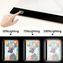 Load image into Gallery viewer, LED Light Box Tracing Light Pad 3 Level Dimmable LED Art Tracing Pad for Tracing
