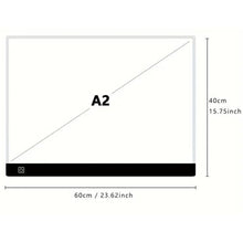 Load image into Gallery viewer, LED Light Box Tracing Light Pad 3 Level Dimmable LED Art Tracing Pad for Tracing
