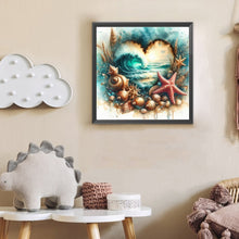 Load image into Gallery viewer, Diamond Painting - Full Round - Starfish On The Beach (30*30CM)
