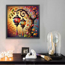 Load image into Gallery viewer, Diamond Painting - Full Square - Red Lanterns On The Tree (30*30CM)
