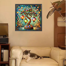 Load image into Gallery viewer, Diamond Painting - Full Square - Lantern Tree (30*30CM)
