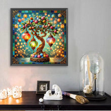 Load image into Gallery viewer, Diamond Painting - Full Square - Lantern Tree (30*30CM)
