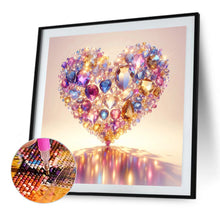 Load image into Gallery viewer, Diamond Painting - Full Square - Glittering Heart (30*30CM)

