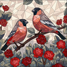 Load image into Gallery viewer, Diamond Painting - Full Round - Glass Bird (40*40CM)
