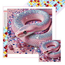 Load image into Gallery viewer, Diamond Painting - Full Square - Shining Diamond Snake (40*40CM)
