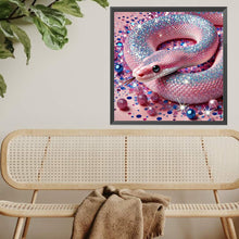 Load image into Gallery viewer, Diamond Painting - Full Square - Shining Diamond Snake (40*40CM)
