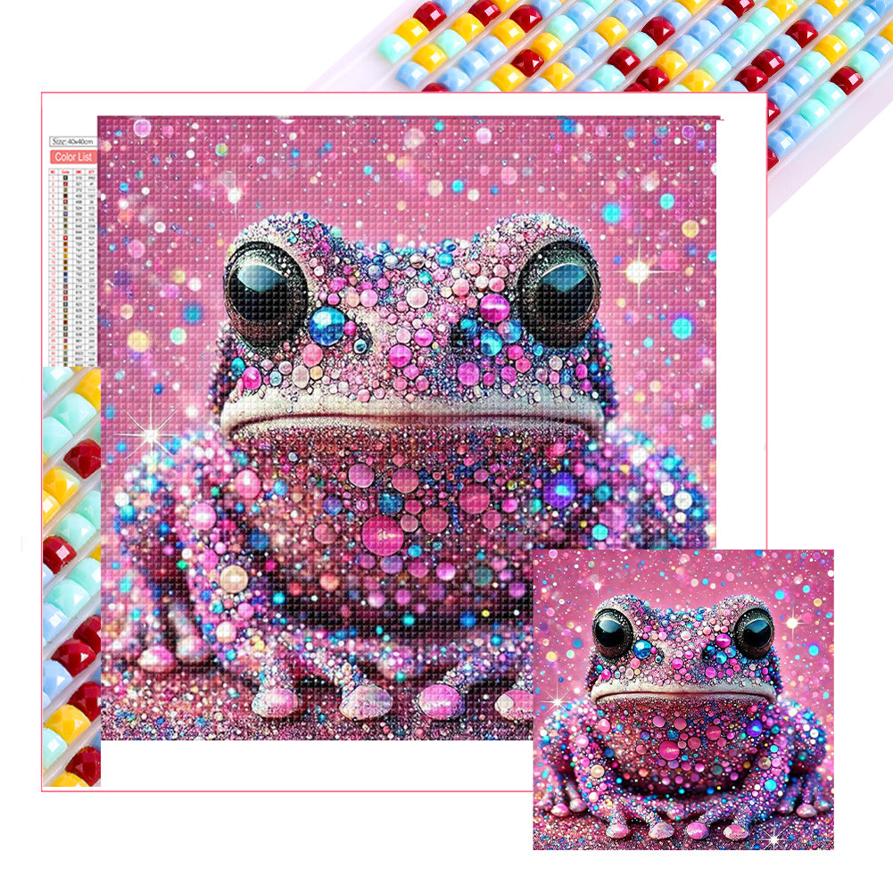 Diamond Painting - Full Square - Shining Diamond Frog (40*40CM)
