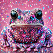 Load image into Gallery viewer, Diamond Painting - Full Square - Shining Diamond Frog (40*40CM)
