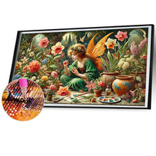 Load image into Gallery viewer, Diamond Painting - Full Square - Flower Fairy (70*40CM)
