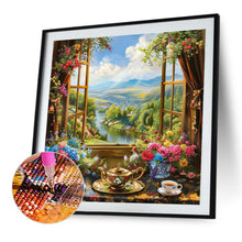 Load image into Gallery viewer, Diamond Painting - Full Round - Window View (40*40CM)
