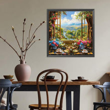 Load image into Gallery viewer, Diamond Painting - Full Round - Window View (40*40CM)
