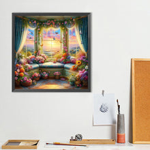Load image into Gallery viewer, Diamond Painting - Full Round - Window View (40*40CM)

