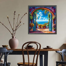Load image into Gallery viewer, Diamond Painting - Full Round - Window View (40*40CM)
