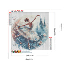 Load image into Gallery viewer, Diamond Painting - Full Round - Ballet Girl (40*40CM)
