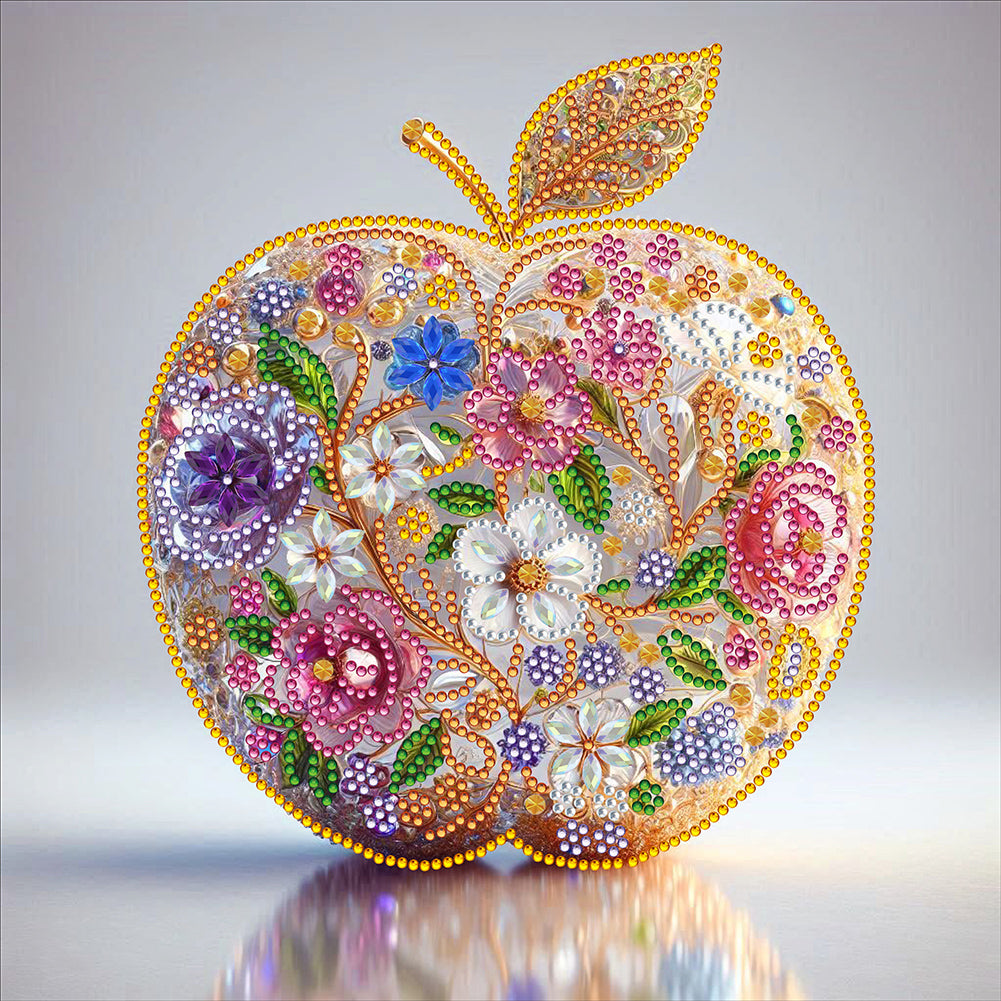 Diamond Painting - Full Round - Fruit Apple (30*30CM)
