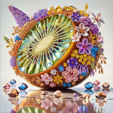 Load image into Gallery viewer, Diamond Painting - Full Round - Fruit Kiwi (30*30CM)

