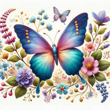 Load image into Gallery viewer, Diamond Painting - Full Round - Flower Butterfly (40*40CM)
