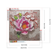 Load image into Gallery viewer, Diamond Painting - Full Round - Wall Peony (40*40CM)
