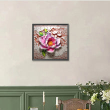 Load image into Gallery viewer, Diamond Painting - Full Round - Wall Peony (40*40CM)
