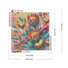 Load image into Gallery viewer, Diamond Painting - Full Round - Protea (40*40CM)
