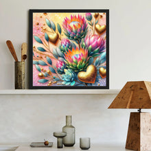 Load image into Gallery viewer, Diamond Painting - Full Round - Protea (40*40CM)
