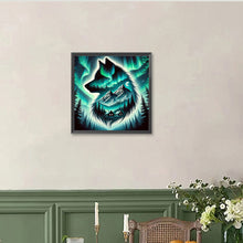 Load image into Gallery viewer, Diamond Painting - Full Round - Aurora Wolf (40*40CM)
