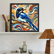 Load image into Gallery viewer, Diamond Painting - Full Round - Blue Bird (40*40CM)
