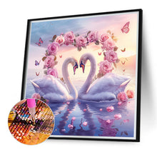 Load image into Gallery viewer, Diamond Painting - Full Round - Swan (40*40CM)
