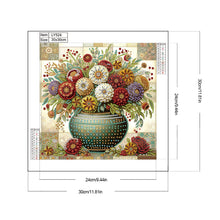 Load image into Gallery viewer, Diamond Painting - Partial Special Shaped - Vintage Vase (30*30CM)
