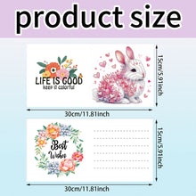Load image into Gallery viewer, 6Pcs Animals DIY Diamond Painting Greeting Card Kit with Envelope for Friend
