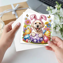 Load image into Gallery viewer, 6Pcs Animals DIY Diamond Painting Greeting Card Kit with Envelope for Friend
