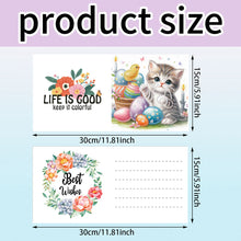 Load image into Gallery viewer, 6Pcs Animals DIY Diamond Painting Greeting Card Kit with Envelope for Friend
