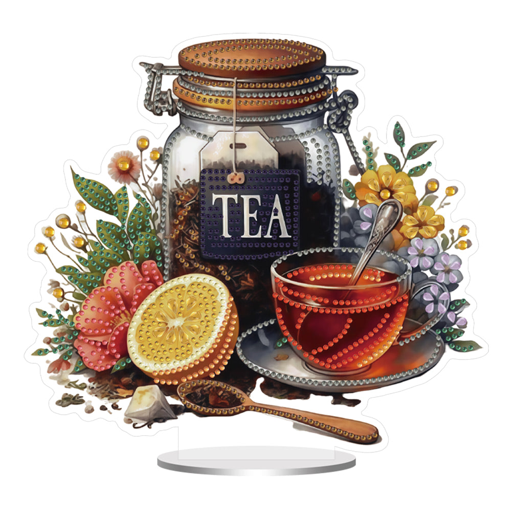 Acrylic Special Shaped 5D DIY Diamond Art Tabletop Decorations for Bedroom Decor