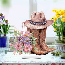 Load image into Gallery viewer, Acrylic Special Shaped 5D DIY Diamond Art Tabletop Decorations for Bedroom Decor
