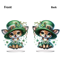 Load image into Gallery viewer, Acrylic Special Shape Bear Diamond Painting Desktop Decors for Home Office Decor
