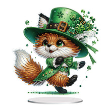 Load image into Gallery viewer, Acrylic Special Shape Bear Diamond Painting Desktop Decors for Home Office Decor
