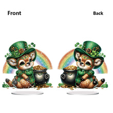 Load image into Gallery viewer, Acrylic Special Shape Bear Diamond Painting Desktop Decors for Home Office Decor
