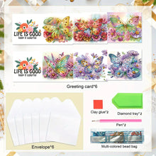 Load image into Gallery viewer, 6pcs Diamond Painting Greeting Cards DIY Diamond Art Cards Handmade Arts Crafts
