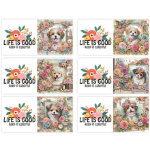 Load image into Gallery viewer, 6pcs Diamond Painting Greeting Cards DIY Diamond Art Cards Handmade Arts Crafts
