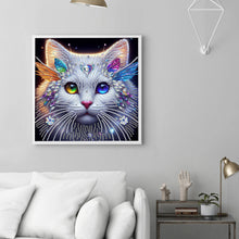 Load image into Gallery viewer, Diamond Painting - Partial Special Shaped - Cat Head (30*30CM)
