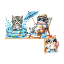 Load image into Gallery viewer, Butterfly Girl Flowers Diamond Art Door Right Angle Sign for Indoor Outdoor Wall
