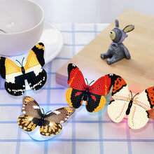 Load image into Gallery viewer, 6Pcs Butterfly DIY Diamond Painting Decorative Stickers Set with Light DIY Gifts
