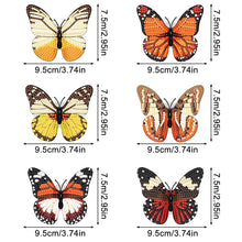 Load image into Gallery viewer, 6Pcs Butterfly DIY Diamond Painting Decorative Stickers Set with Light DIY Gifts
