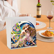 Load image into Gallery viewer, Acrylic DIY 5D Diamond Art Painting Napkin Holder Set Diamond Art Napkin Stand
