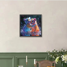 Load image into Gallery viewer, Diamond Painting - Full Round - Double Tiger (40*40CM)
