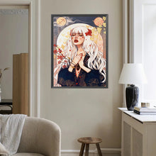 Load image into Gallery viewer, Diamond Painting - Full Round - White-Haired Girl (40*50CM)

